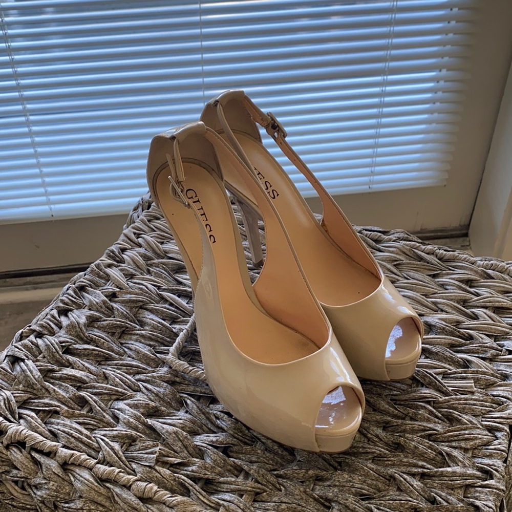 Guess Patent Heels